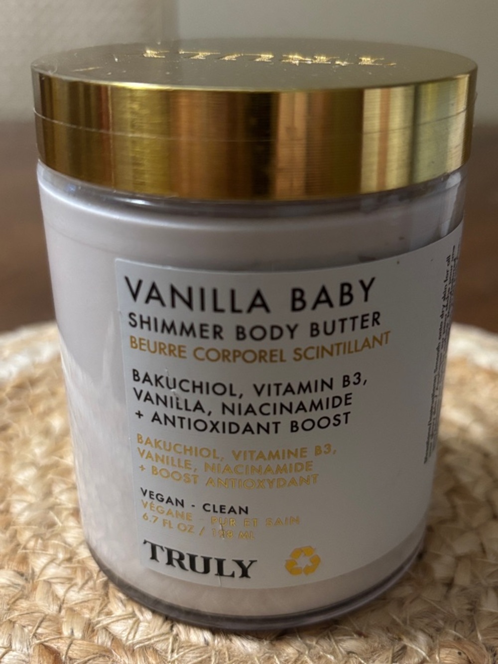 TRULY Vanilla Baby Shimmer Body Butter